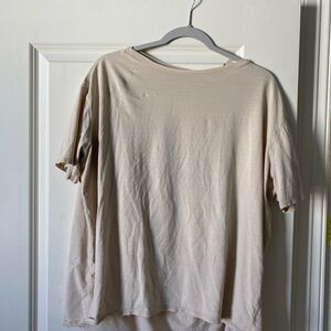 Women’s Back in Action lululemon top - Cream